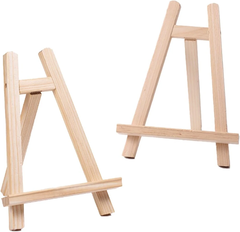 Nczcdzsw mini molbertas medinis 2 vienetai 15 x 20 cm stalo molbertas medinis mažas molbertas mažas sulankstomas mažas molbertas molbertai medinis molbertas skirtas eksponuoti tapybai piešimui paveikslų rėmui