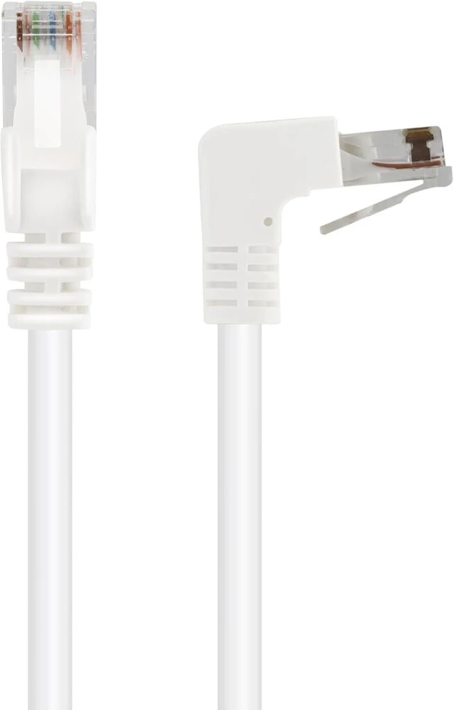 Nedis Cat5e Kampinis Ethernet Kabelis Rj45 90° 1gbps, 0.5m