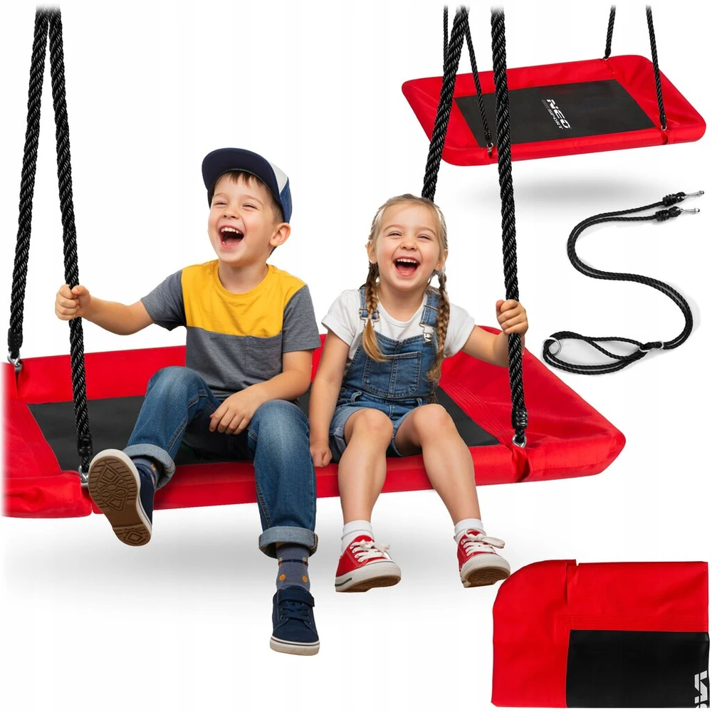 Neo-sport didelės sūpynės gandralizdis, pakabinamas krėslas 110 cm xxl