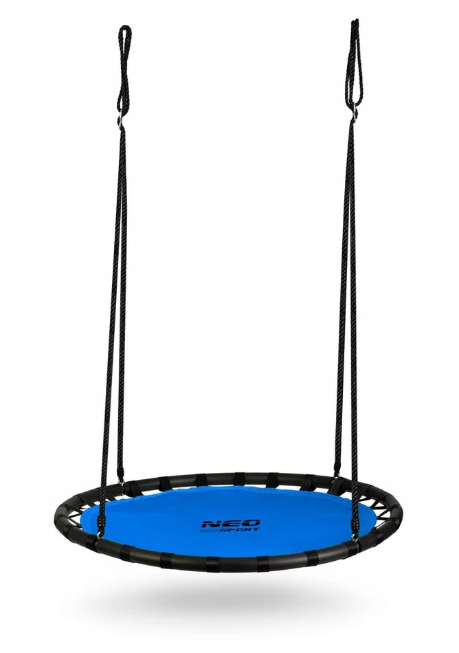 Neo-Sport Didelės sūpynės sodui, tvirtas gandralizdis, pakabinamas krėslas 120 cm xxl