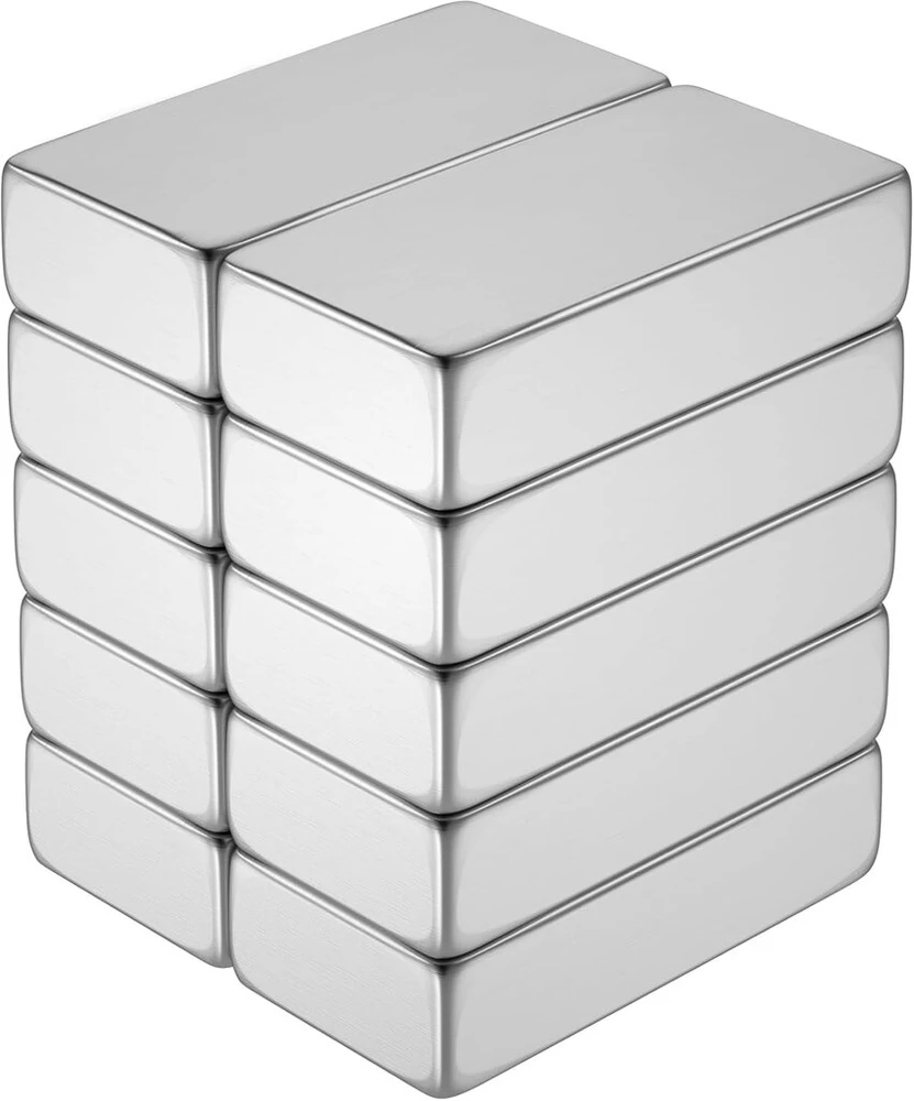 Neodimio magnetai 20x10x5mm, 10 vnt.