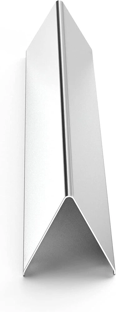 Nerūdijančio plieno flavorizer barai 7636, skirti weber spirit i & ii e/s-310 320 330 serijoms, 38,8 cm degiklio dangtelio aromato bėgeliai, skirti weber spirit 300 serijai, šilumos skydo atsarginės dalys