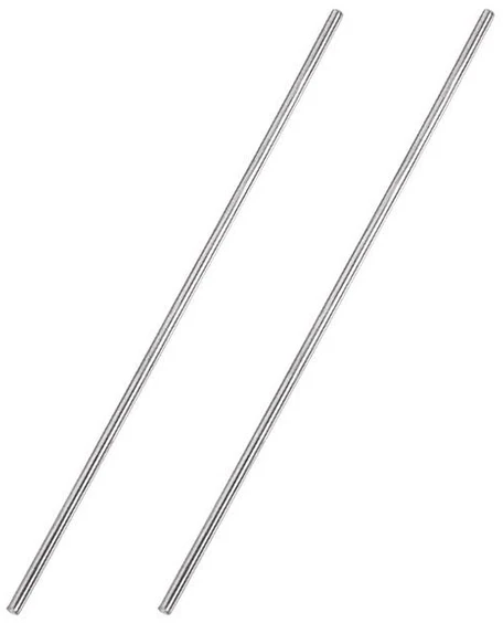 Nerūdijančio plieno strypai 2x100mm, 2 vnt. - universalūs naudojimui