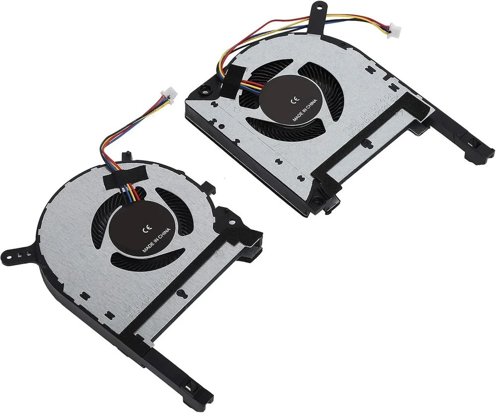 Nešiojamojo kompiuterio cpu gpu ventiliatorius 2vnt. pakaitinis ventiliatorius, skirtas tuf fx505ge fx505gm fx505dt fx705