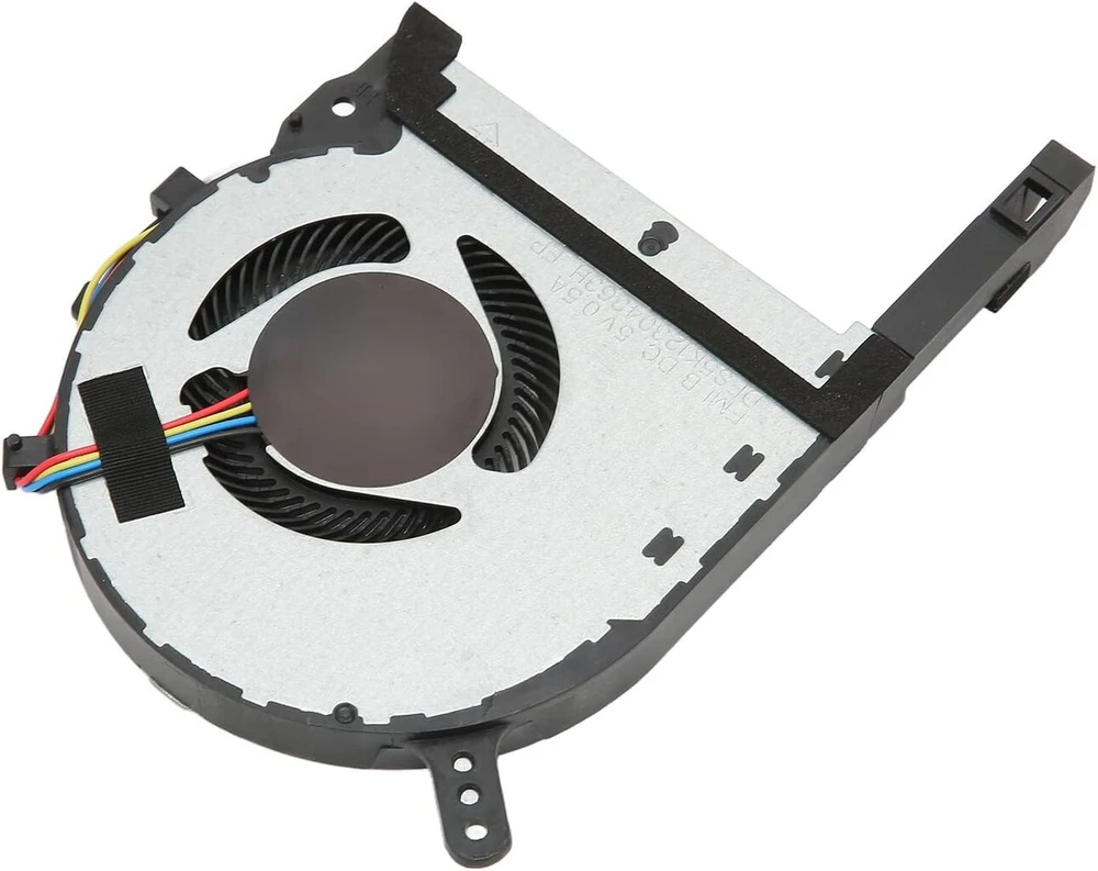 Nešiojamojo kompiuterio ventiliatorius, skirtas Tuf Gaming A15 Fa506 Iv Fa506iu Fa506ih Fx506iu Fx506lh 4 kontaktų Cpu Gpu aušinimo ventiliatorius, mažas lengvas atsarginis ventiliatorius ir nuėmimas, numatytasis