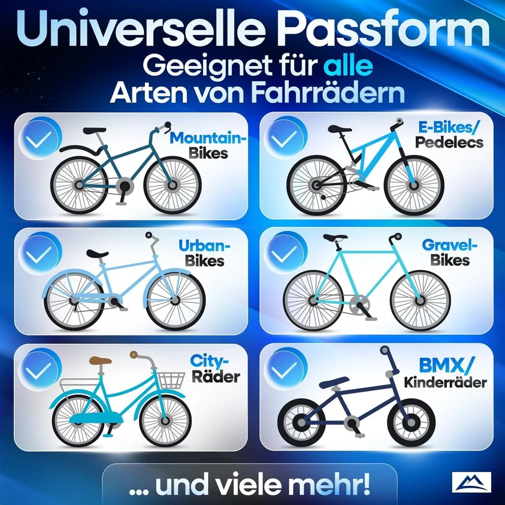 Nextcover® universalūs dviračio balnelio uždangalai, 2 vnt. | 100% atsparūs vandeniui | apsauga nuo lietaus | dviračio balnelio uždangalas | dviračio sėdynės uždangalas | balnelio apsauga, atspari vandeniui