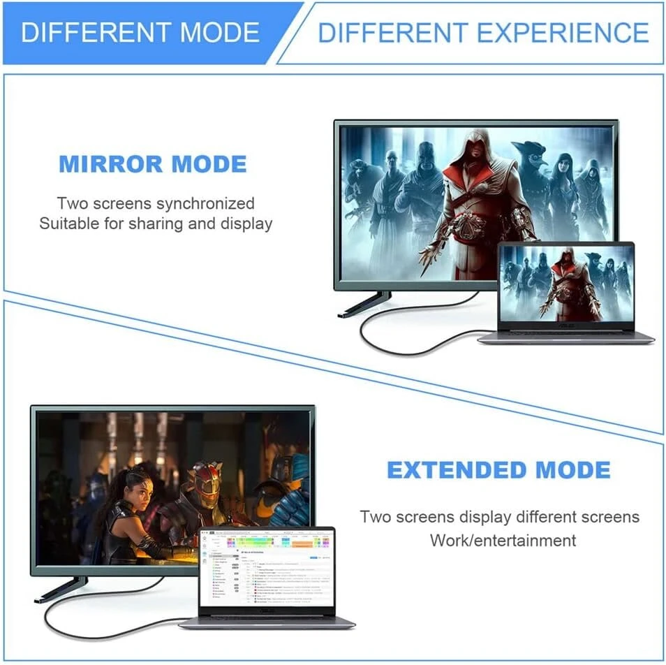 Nfhk micro hdmi male į hdmi 2.1 female uhd extension auksinis converter adapter palaiko 8k 60hz hdtv