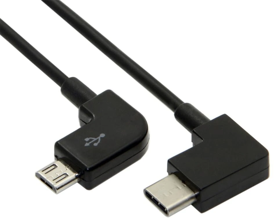 Nfhk nuotolinio valdymo duomenų kabelis type c į micro usb, skirtas dji mavic pro platinum mavic pro rc priedams