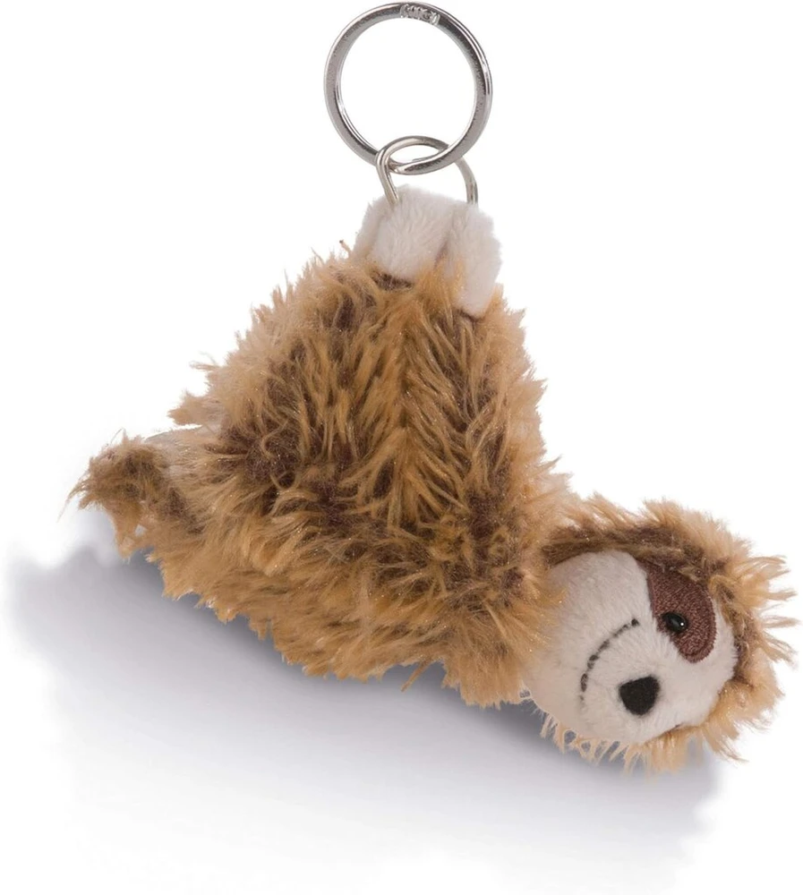 Nici 42540 tinginys Chill Bill 10 cm raktų pakabukas, rudas
