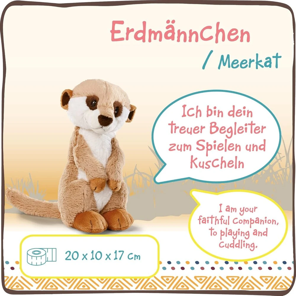 Nici Glubschis Nici Minkštas žaislas surikata 20 cm