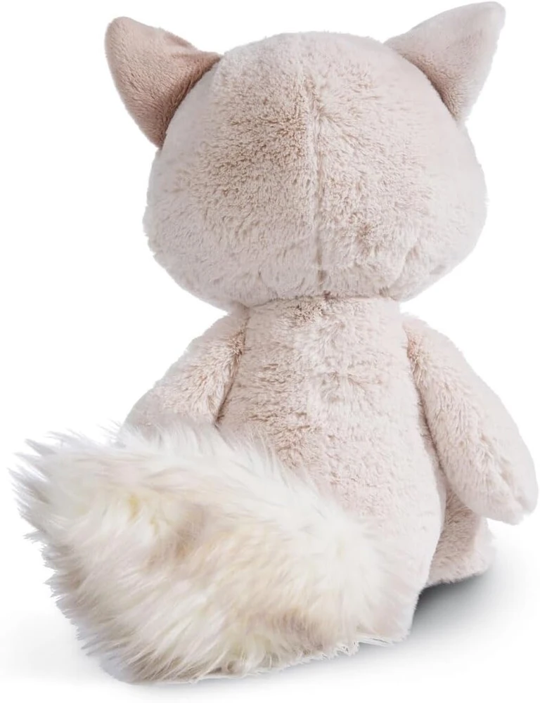 Nici Minkštas žaislas Meilės katė Pūkuota 25 cm - mielas minkštas pliušinis žaislas apkabinimui ir žaidimui, pliušinis žaislas vaikams ir suaugusiems, 49407, puiki dovanos idėja, smėlio spalvos, 25 cm
