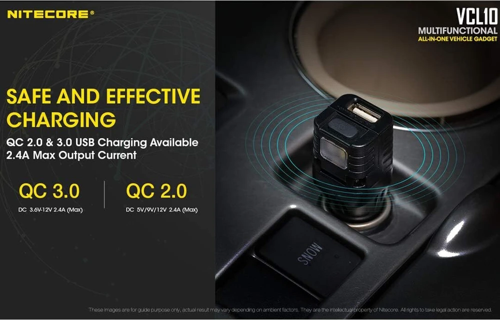 Nitecore Vcl10 – viskas viename įrenginys.