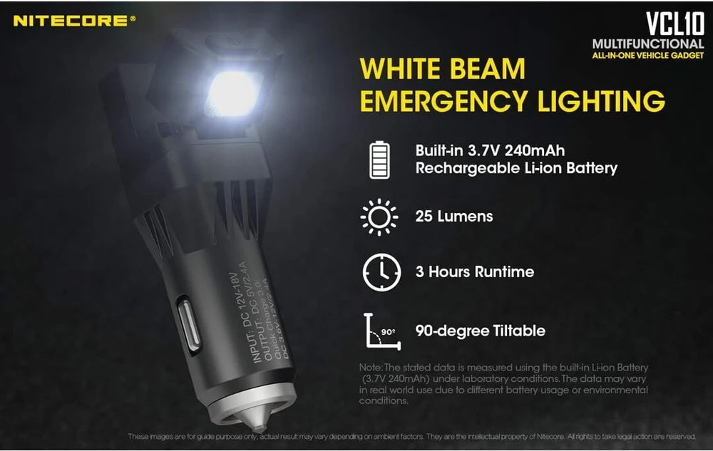 Nitecore Vcl10 – viskas viename įrenginys.
