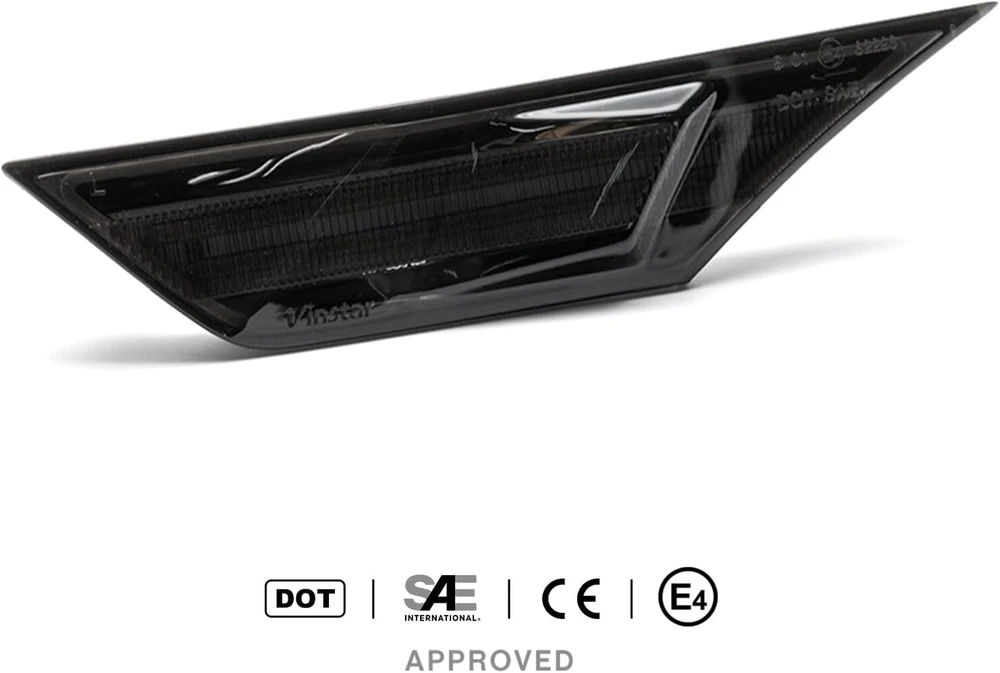 Njssjd dūminiai led šoniniai gabaritiniai žibintai, skirti mk10 honda civic sedan hečbekui type r 2016 2017 2018 2019 2020 2021 priekiniai gintariniai led šoniniai gabaritiniai kartotuvų indikatoriai