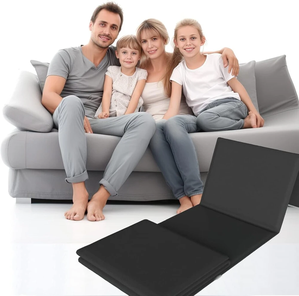 Fotelis Noblerealm® pagalvės sofai, pakaitalas įdubusioms sofoms ir sofos pagalvėlėms, atraminė lenta ir reguliuojamos/sulankstomos sofos pagalvėlės, sėdynės apsauga (dviviėtis/112 cm, love seat)