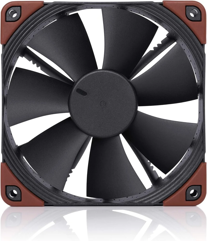 Noctua Nf-f12 Ippc 2000 Pwm, 4 kontaktų, didelio našumo aušinimo ventiliatorius su 2000 aps./min. (120 mm, juodas)