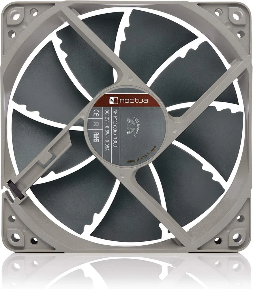 Noctua Nf-p12 redux-1300 aušinimo ventiliatorius, 120mm, 1300 Rpm