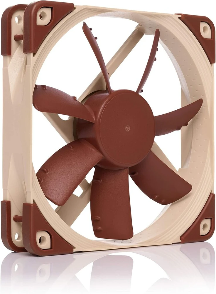 Noctua Nf-s12a Pwm aušinimo ventiliatorius, 120mm, rudas
