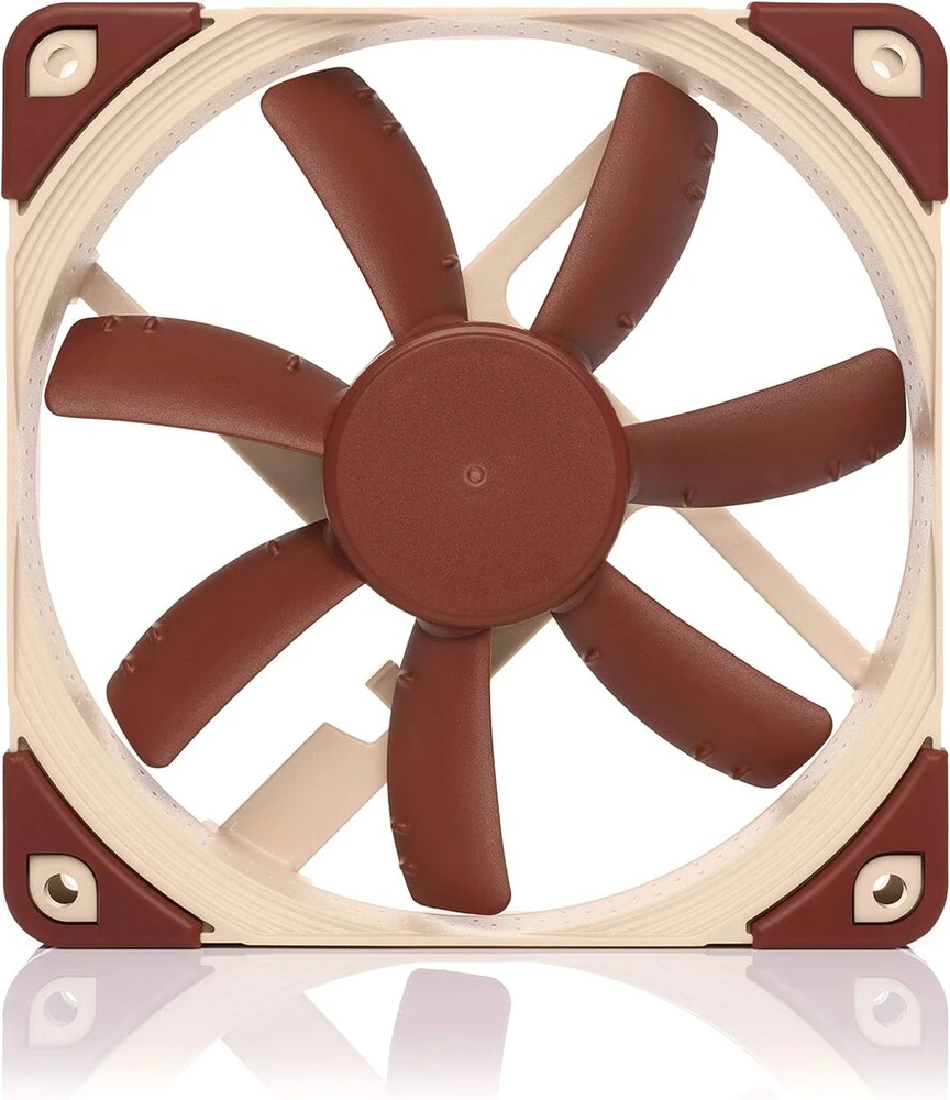 Noctua Nf-s12a Pwm aušinimo ventiliatorius, 120mm, rudas