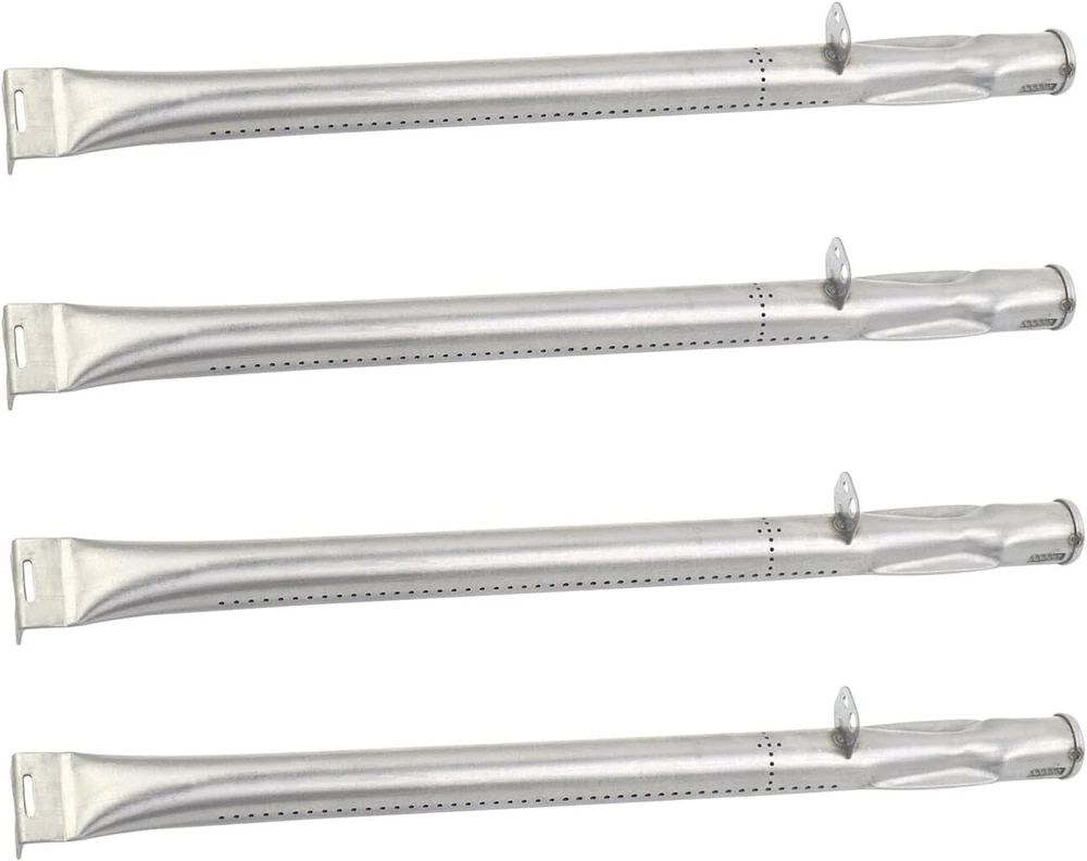 Nordic Bbq Store 4 vnt. nerūdijančio plieno bbq degiklio pakeitimas, skirtas Dyna Glo Dgh485crp, Dgh485crp-d 4 degiklių, Dgh474crp 5 degiklių dujiniams griliams, Backyard Grilis, Uniflame Revoace griliams