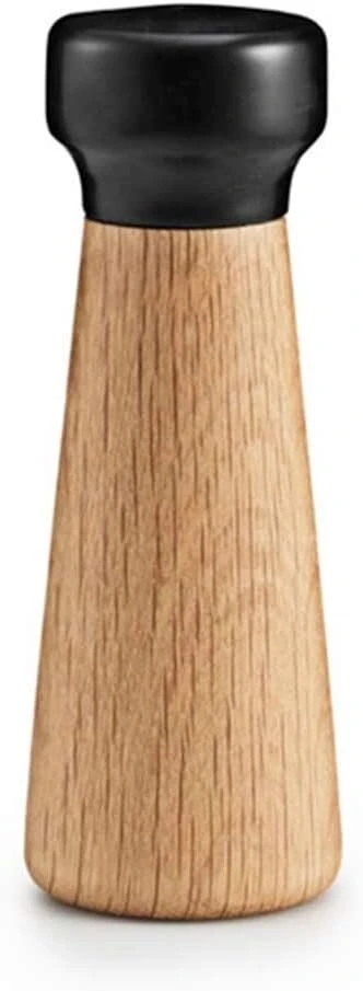 Normann Copenhagen Craft 130502 pipirų malūnėlis, natūralaus ąžuolo pagrindas, aukštis x skersmuo 18 x 6,7 cm