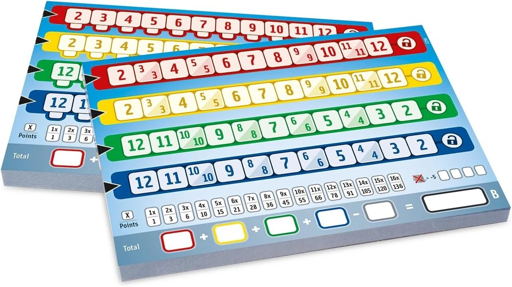 Nsv - 4131 - Qwixx Double - Papildomų kaladėlių rinkinys iš 2 - Kauliukų žaidimas