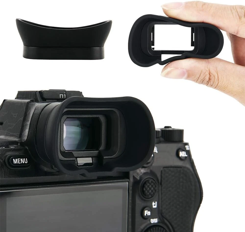 Objektyvas Kiwifotos okuliaras, skirtas sony alpha a7 iv a7s iii, pakeičia sony fda-ep19 okuliarą
