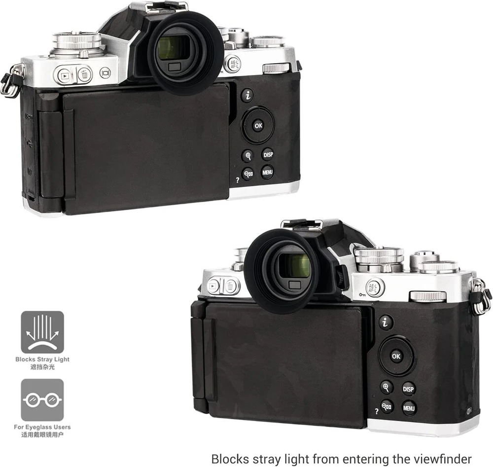 Objektyvas Kiwifotos Okuliaro Gumytė Nikon Z fc Vaizdo Ieškikliui (dk-32 Pakeitimas)