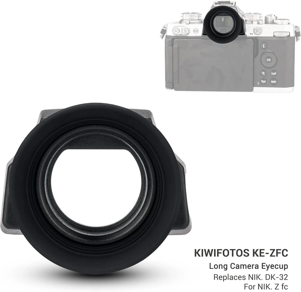 Objektyvas Kiwifotos Okuliaro Gumytė Nikon Z fc Vaizdo Ieškikliui (dk-32 Pakeitimas)