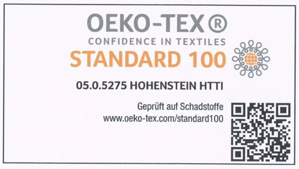 Oekotex medvilninės pirštinės, 12 porų, lengvos, natūralios, baltos, 826-10