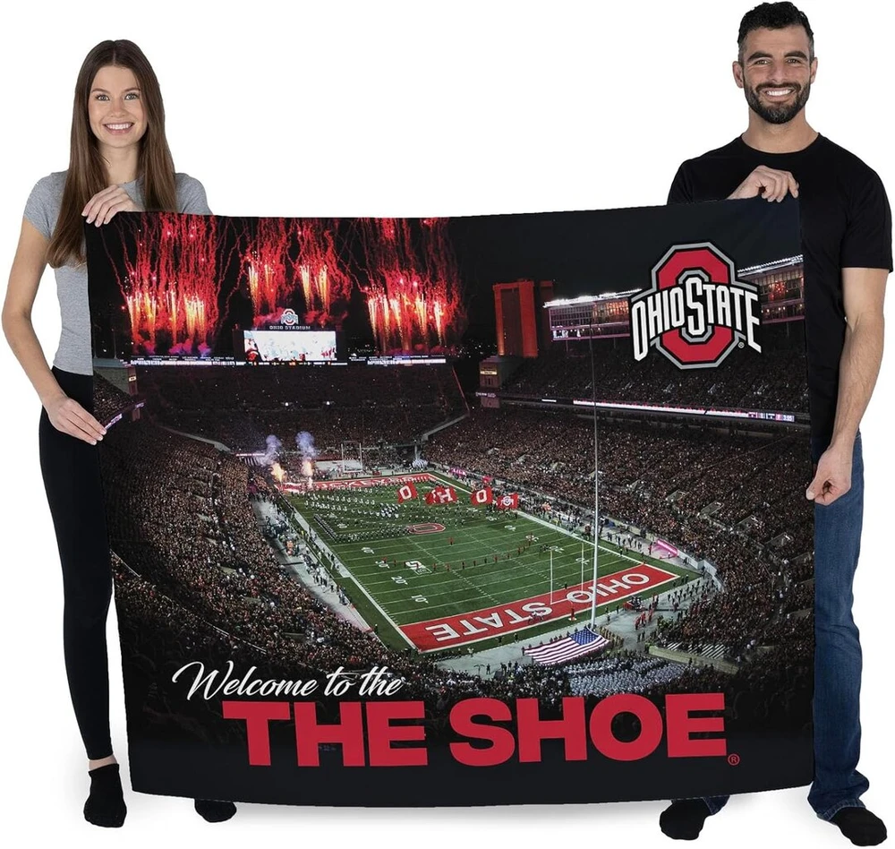 Ohio State Buckeyes Sieninis gobelenas "the Shoe" 86x102 cm
