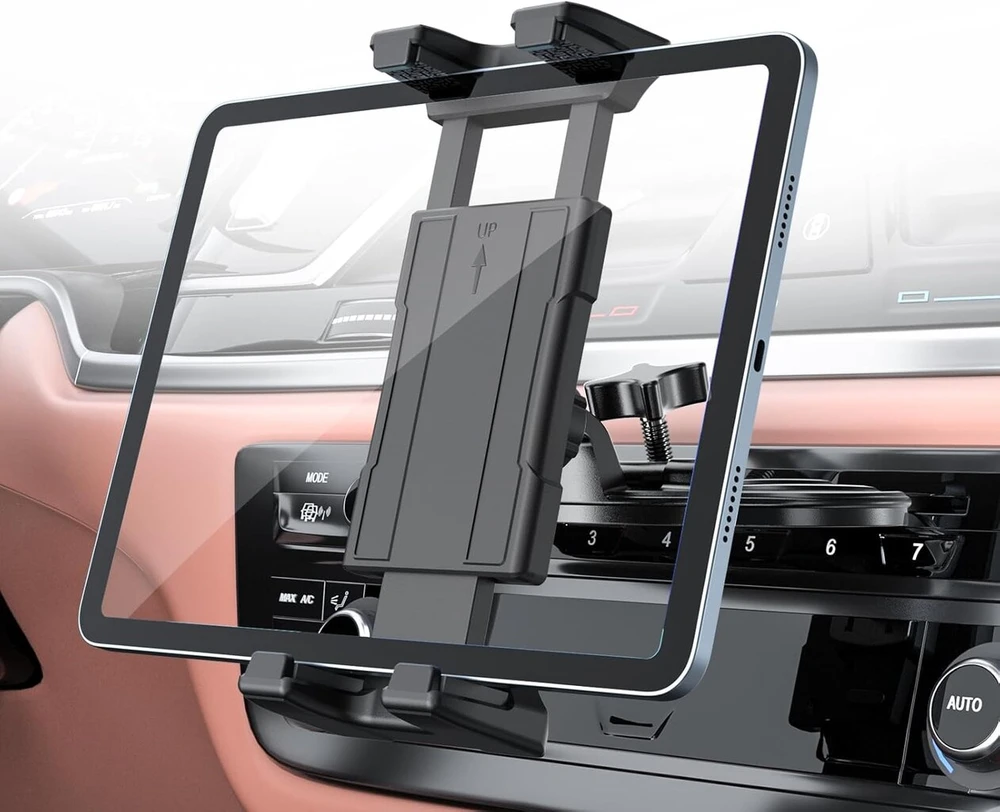 Ohlpro cd lizdo planšetinio kompiuterio laikiklis automobiliui, 360° universalus ipad cd laikiklis, cd lizdo planšetinio kompiuterio laikiklis automobiliui, cd lizdo automobilinis mobiliojo telefono laikiklis, skirtas ipad, galaxy tab, switch, iphone 5-13