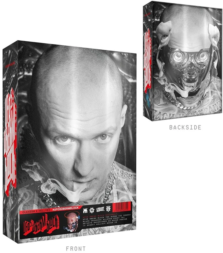 Vinilinė plokštelė Olexesh x Hellyes - Ufos Over Block (ltd. Box dydis: X-large