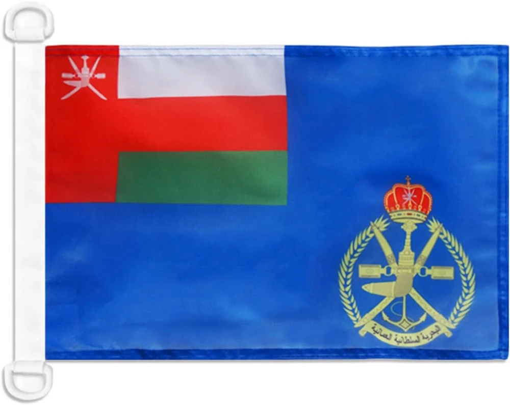 Omano jūrų karo vėliava laivui 45 x 30 cm - omano sultanato karo vėliava laivo vėliava 30 x 45 cm jūrų vėliavos az flag aukščiausia kokybė