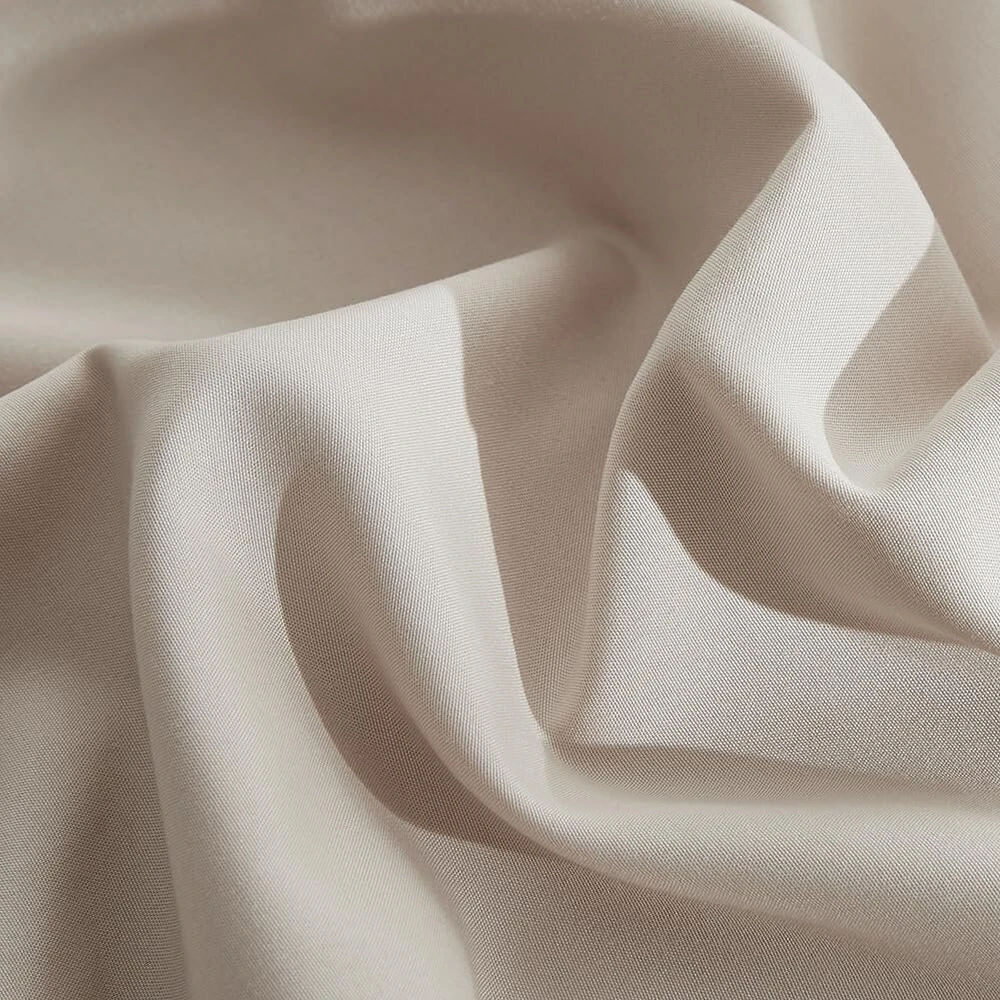 Omela patalynės komplektas 140 x 200 cm smėlio kreminės spalvos 2 dalių mikropluošto vienspalvis antklodės užvalkalas minkštas ir patogus patalynės komplektas su užtrauktuku - 140 x 200 + 70 x 90 cm