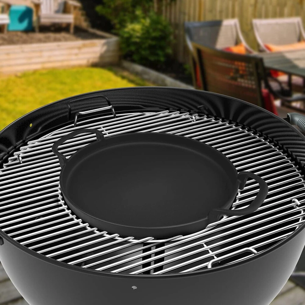 Onlyfire Ketaus keptuvė 30.5 cm Weber kepsninėms