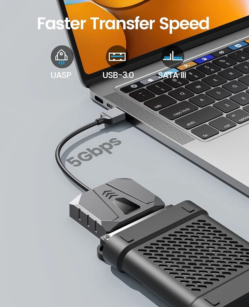 Orico Sata į Usb 3.0 adapteris 2.5" Hdd/ssd, 5gbps, Uasp