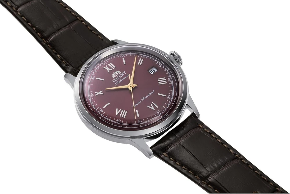 Orient Classic laikrodis Ra-ac0026r30b, vyno raudonumo, Classic
