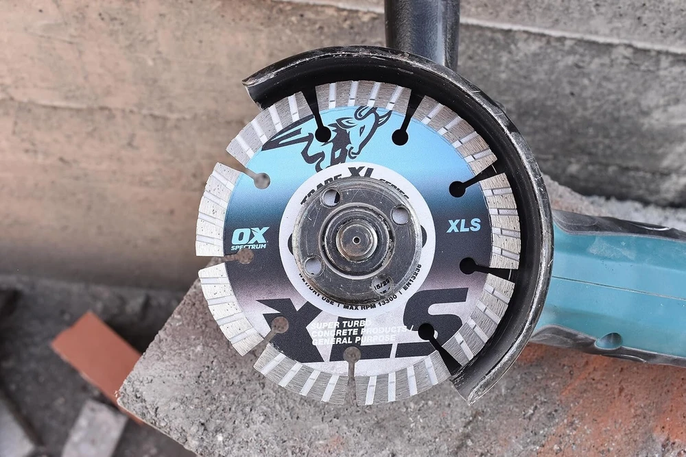 Ox Tools Xl Super Turbo Deimantinis Pjovimo Diskeli 115mm
