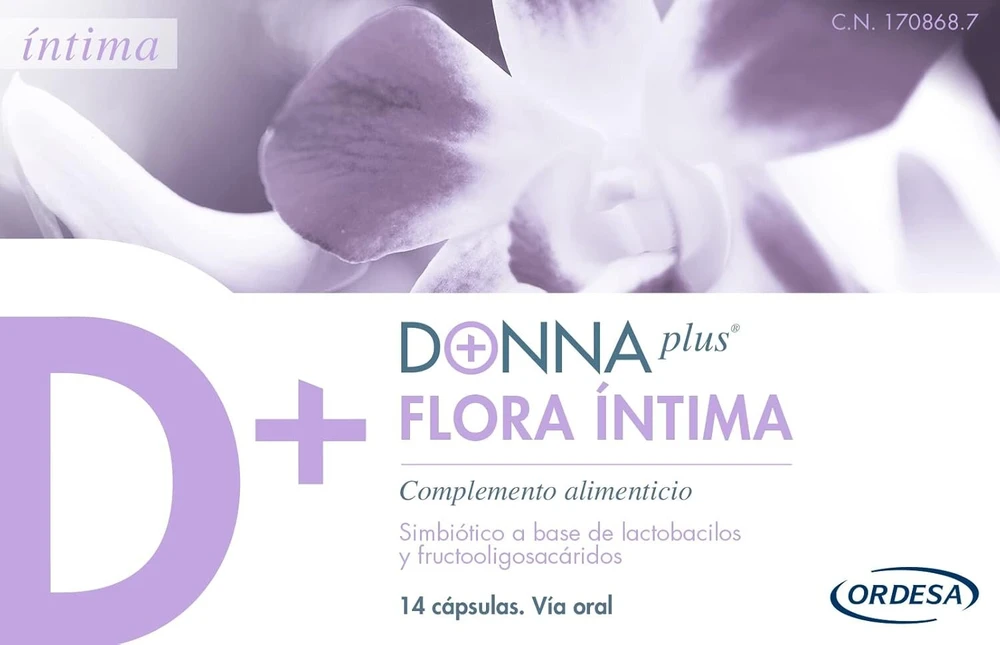 Dantų šepetėlis Ozoaqua Donna Plus+ Intimate Flora 14 kapsulių