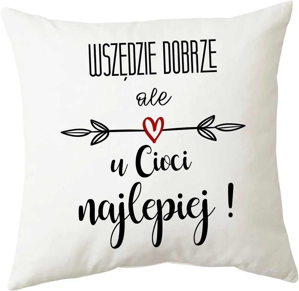 Pagalvėlė + puodelio rinkinys geriausiai tinka tetai pas tetą