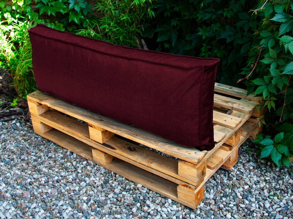 Pagalvėlės sofos atlošui, kampinei sofai, sodo baldams, euro padėklams 120x40x10