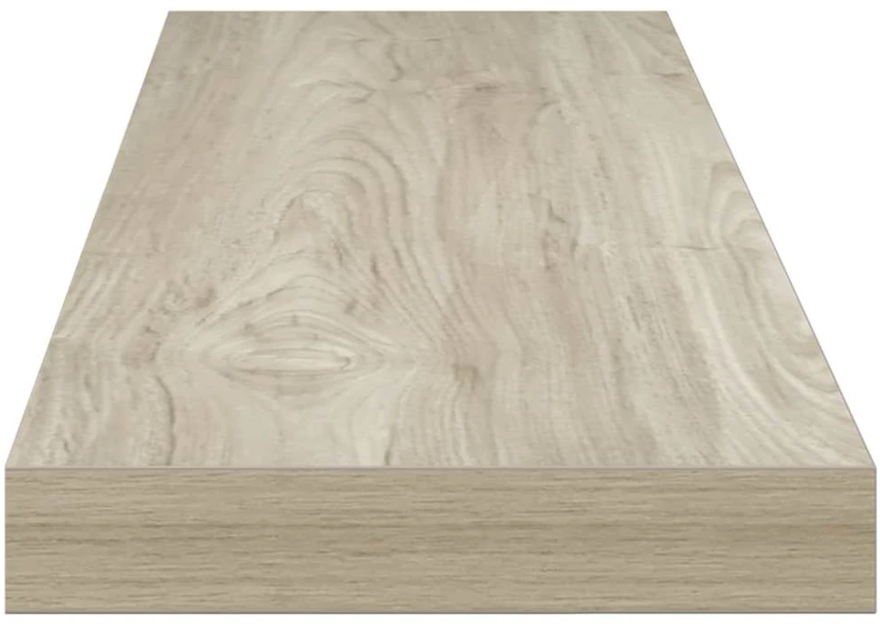 Pakabinama sieninė lentyna, ąžuolo spalvos, 90x23,5x3,8cm, MDF