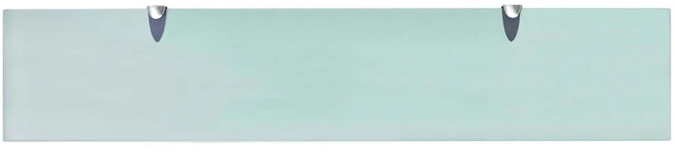 Pakabinamos lentynos, 2vnt., 100x20cm, stiklas, 8mm