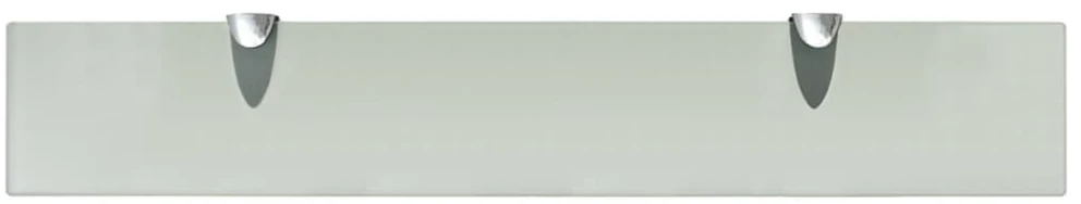 Pakabinamos lentynos, 2vnt., 60x10cm, stiklas, 8mm