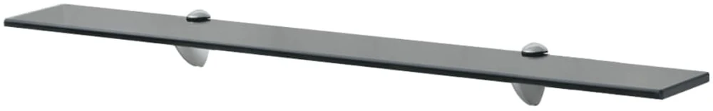 Pakabinamos lentynos, 2vnt., 80x10cm, stiklas, 8mm