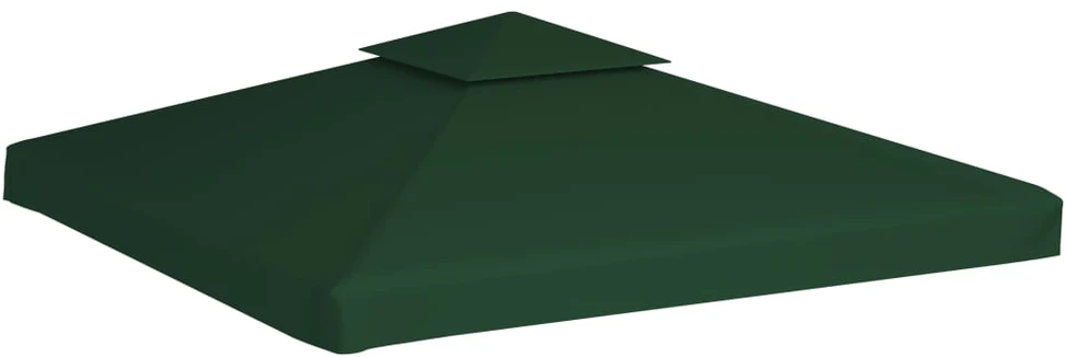 Pakait. pavėsinės uždangalas, 310g/m², žalios sp., 3x3m