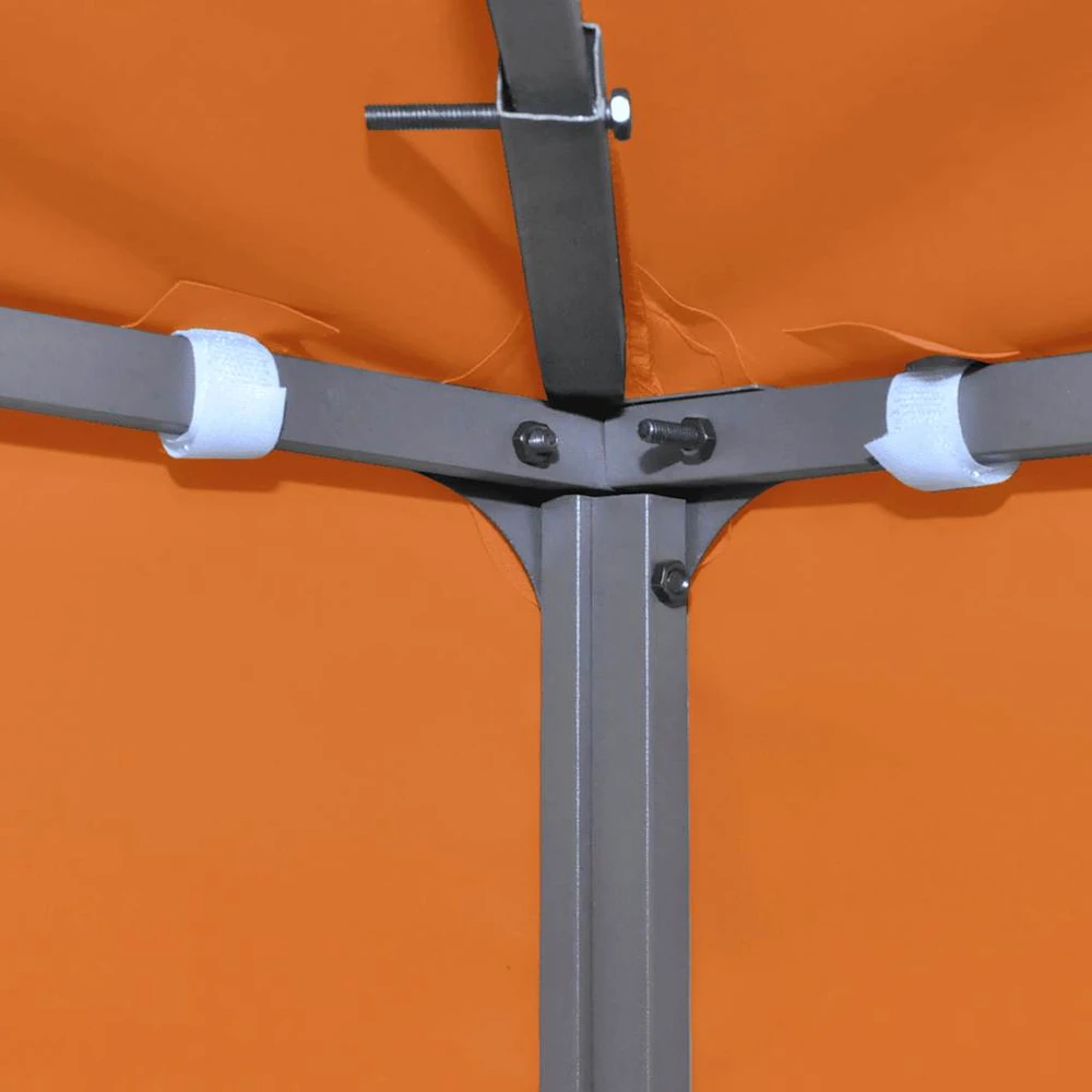 Pakaitinis pavėsinės uždangalas, oranžinis, 3x3m, 310g/m²