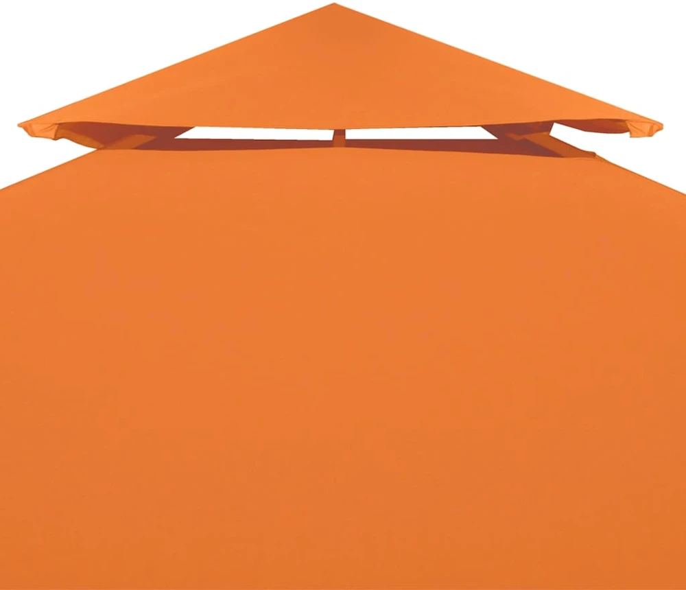 Pakaitinis pavėsinės uždangalas, oranžinis, 3x3m, 310g/m²