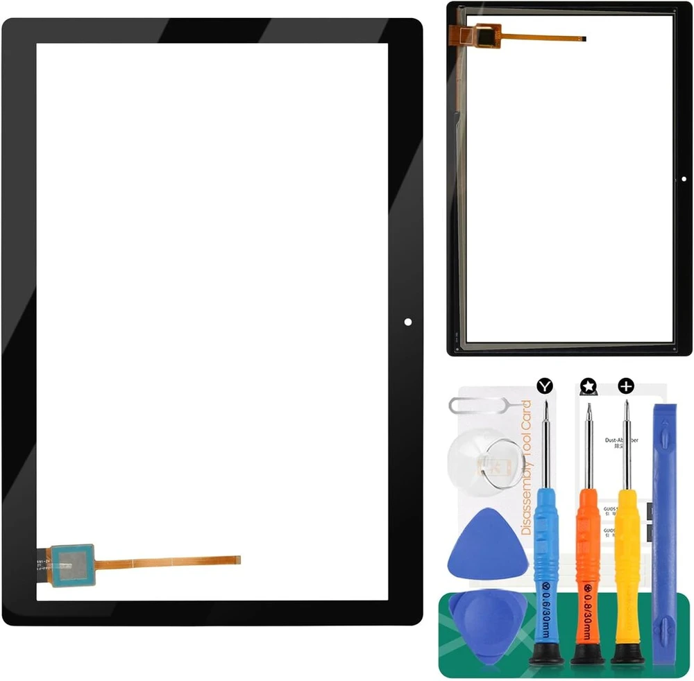 Pakaitinis stiklas, skirtas Lenovo Tab M10 Hd Tb-x505 Tb-x505f X505l jutiklinio ekrano skaitmeninio keitiklio stiklo pakeitimui 10,1 colio (be Lcd ekrano)